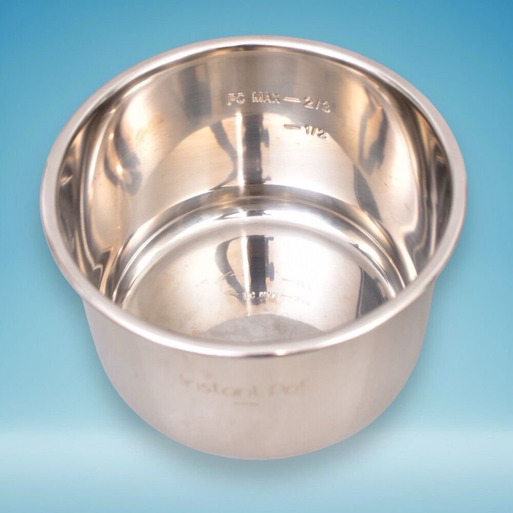instant pot bowl 6 qt ip-duo60 v2 v3 6 qt stainless steel inner pot replacement - Picture 3 of 3
